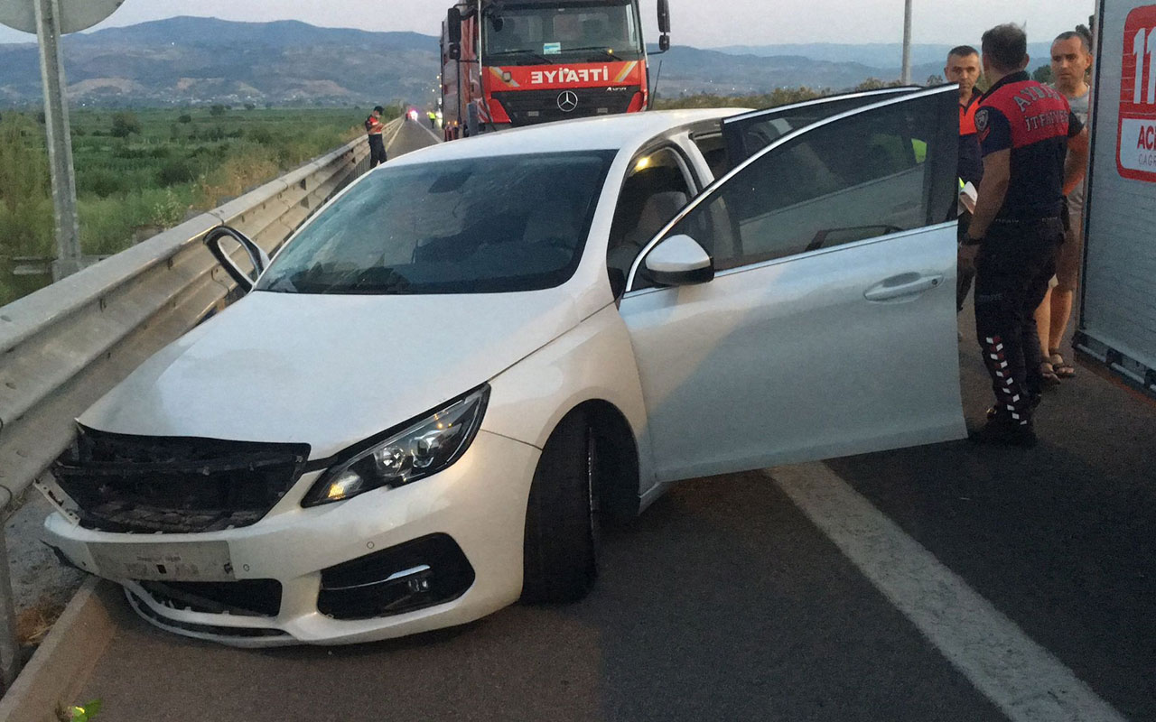 Aydın çevre yolunda kaza: 1 ağır yaralı