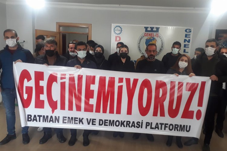 Batman'dan 'Geçinemiyoruz' mesajı 