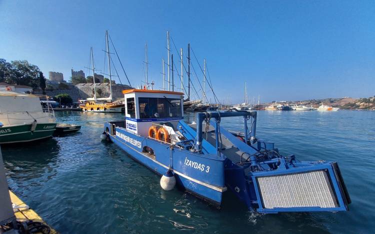 Bodrum sahillerinin temizliğine Kocaeli desteği