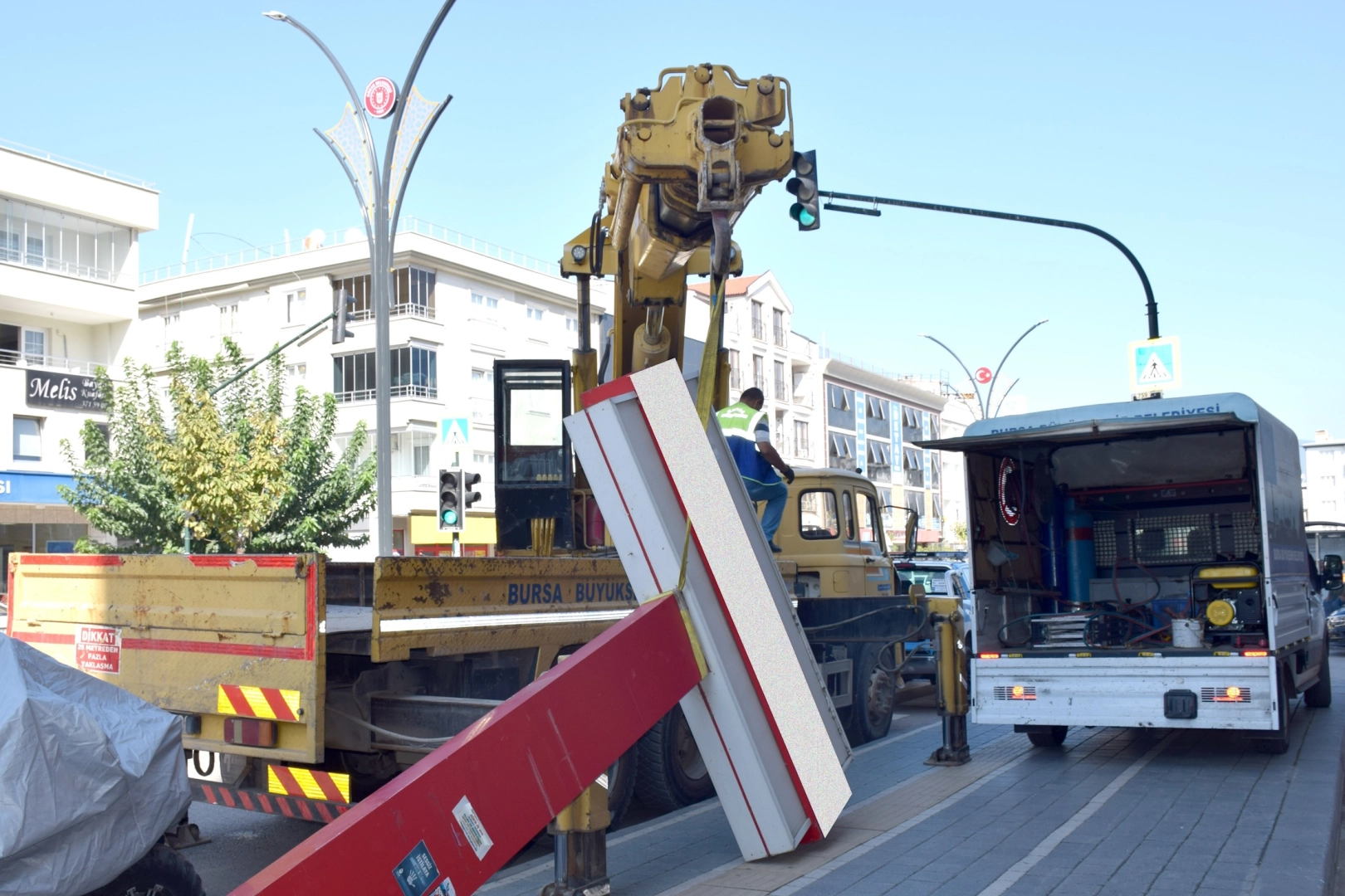 Bursa'da kent estetiği için yoğun mesai