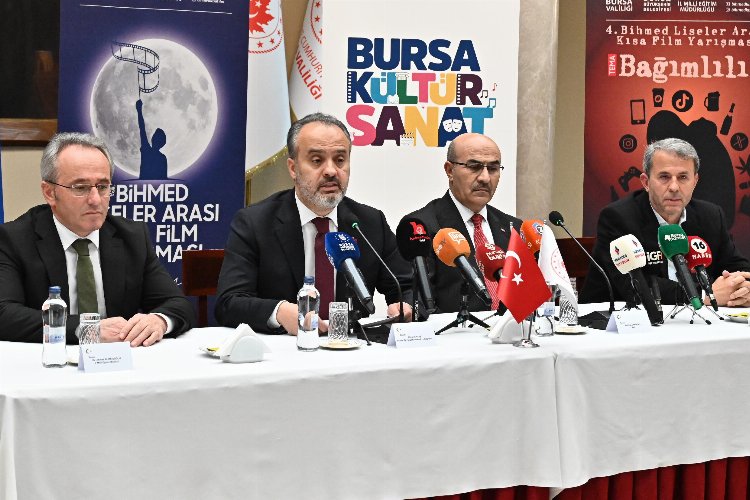 Bursa'da liseliler bağımlılığı 'beyaz perdeye' taşıyacak