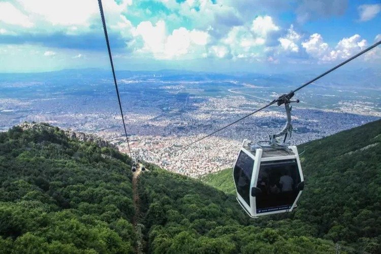 Bursa'da teleferik ücretlerine zam