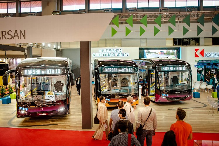 Busworld Turkey'de 'Karsan' büyüledi