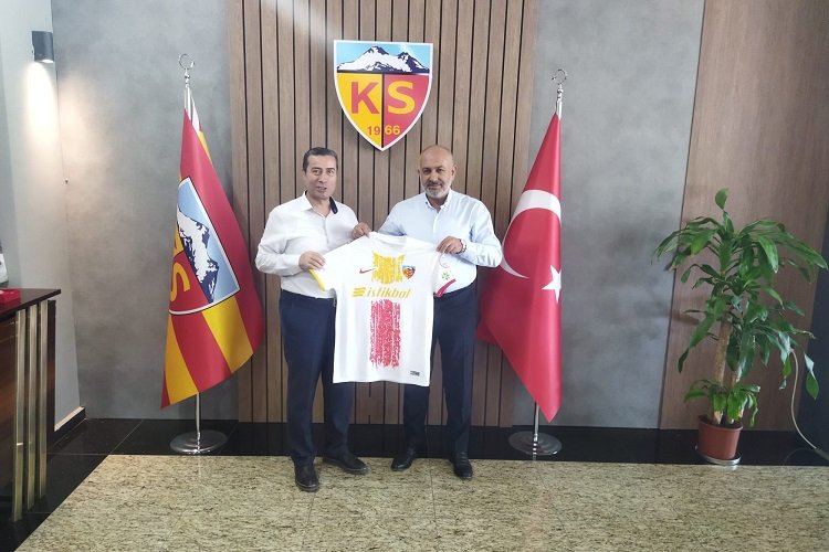 CHP Kayseri'den Kayserispor'a ziyaret