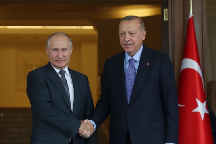 Cumhurbaşkanı Erdoğan, Putin ile görüştü