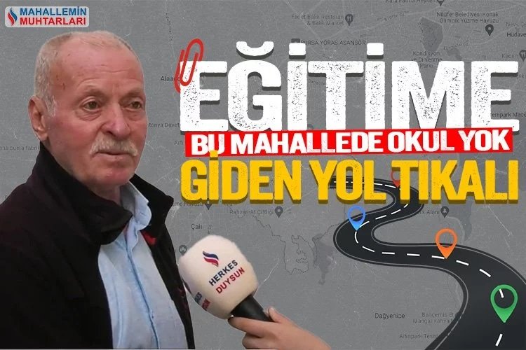 Demirci Mahallesi’nden eğitim çığlığı: Lise istiyoruz!