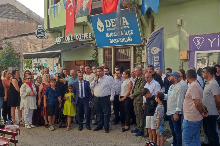 DEVA Mudanya'da 100 üyeye toplu katılım