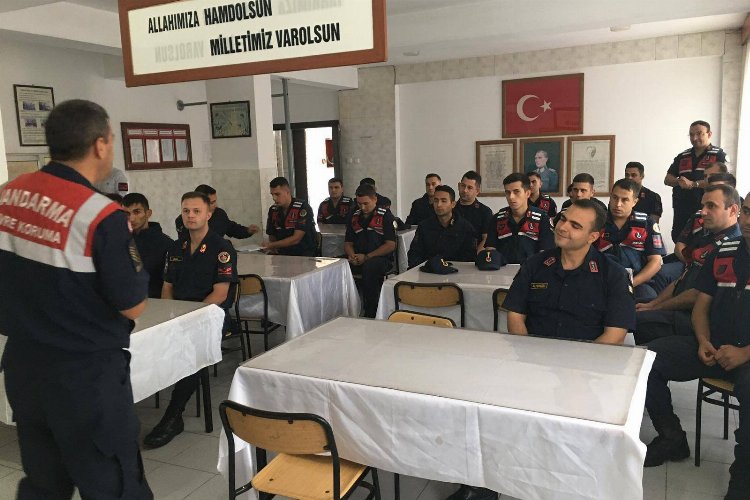 Edirne Jandarma Komutanlığı orman yangınlarına dikkat çekiyor