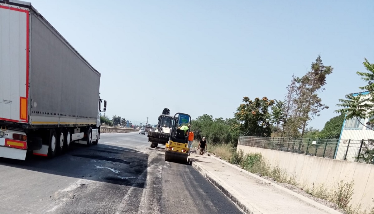 Gebze Terminal ve İbrahim Ağa caddeleri onarılıyor