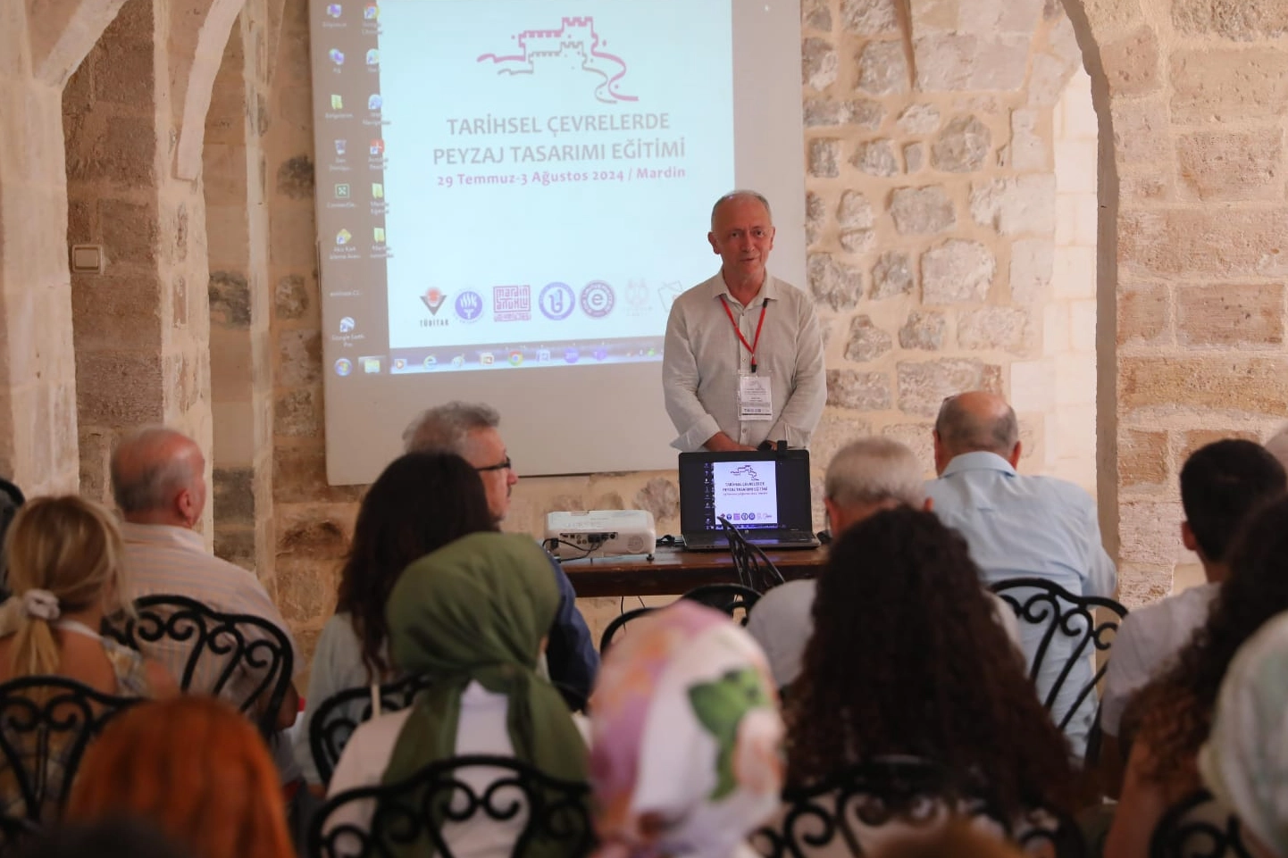 Geleceğin peyzaj mimarları Mardin'de buluştu 