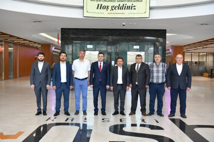 Gökmen Çiçek'ten Kayseri OSB'ye ziyaret