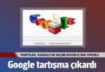 Google'ın seçim doodle'ı tartışma yarattı!