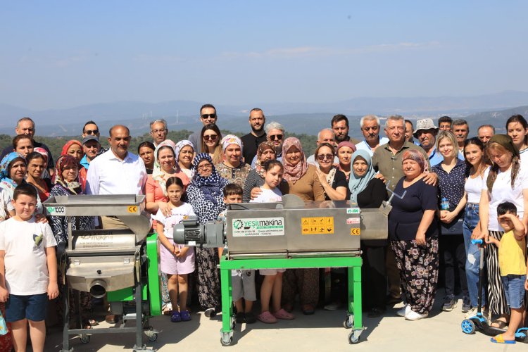 Güzelbahçe'de üreticiye destek