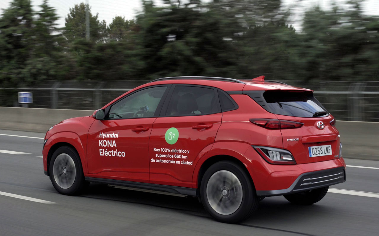 Hyundai KONA Electric, menzil rekoru kırdı