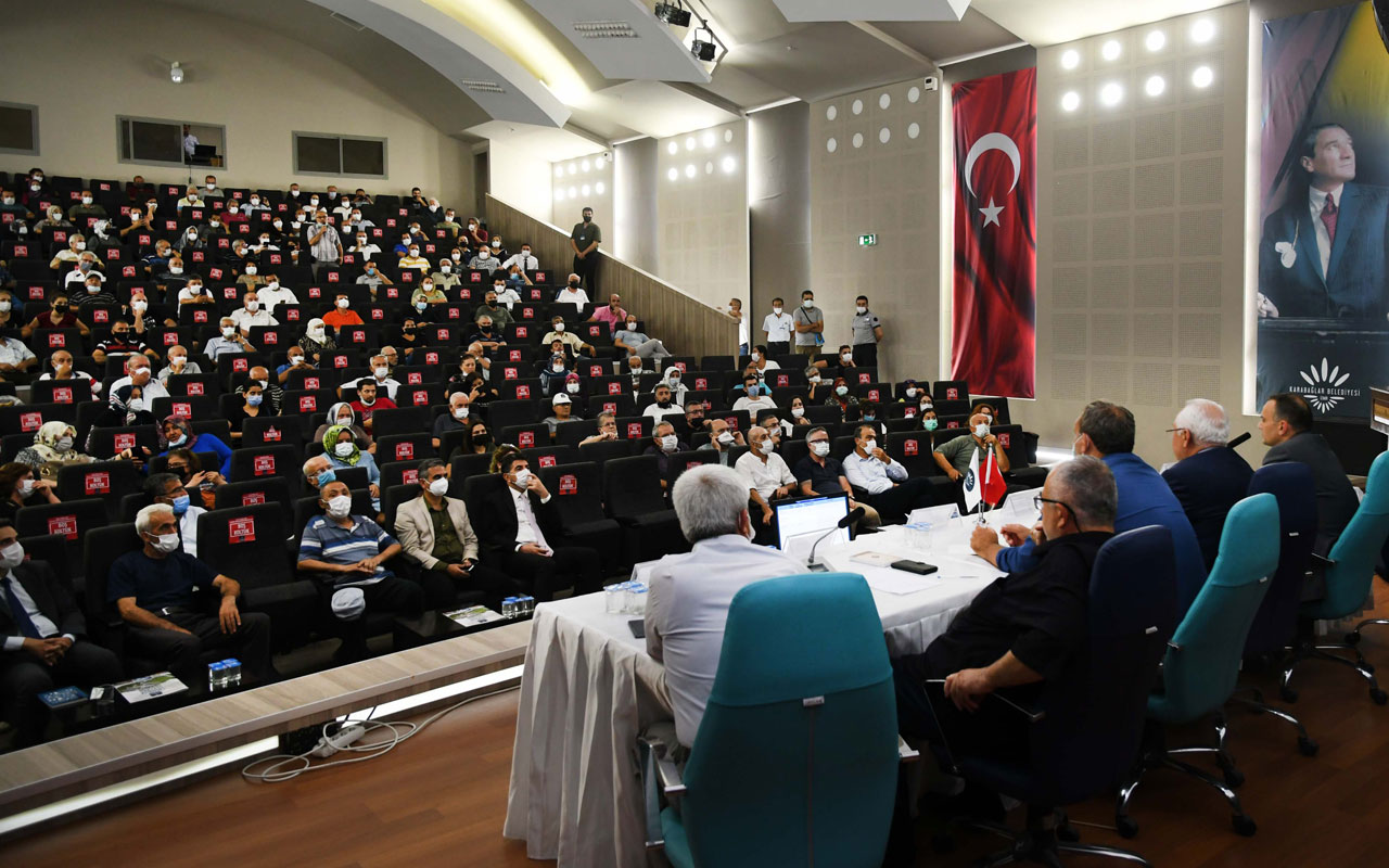 İzmir Karabağlar’da 106 hektarlık alanın planları vatandaşlara sunuldu