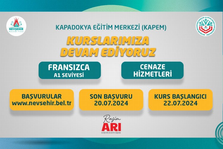 KAPEM’de 2 yeni yeni kurs açılıyor