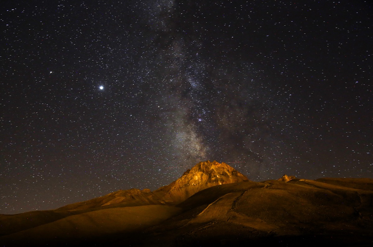 Kayseri Büyükşehir’den Erciyes’te astrofotoğrafçılık eğitim turu