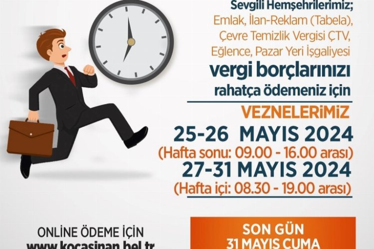 Kayseri Kocasinan'da vergi mesaisi