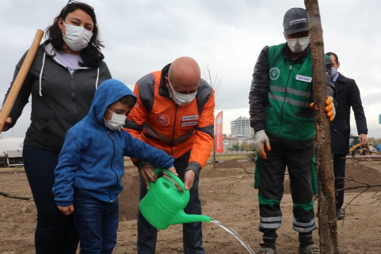 Kayseri Kocasinan'da yeşil atılım