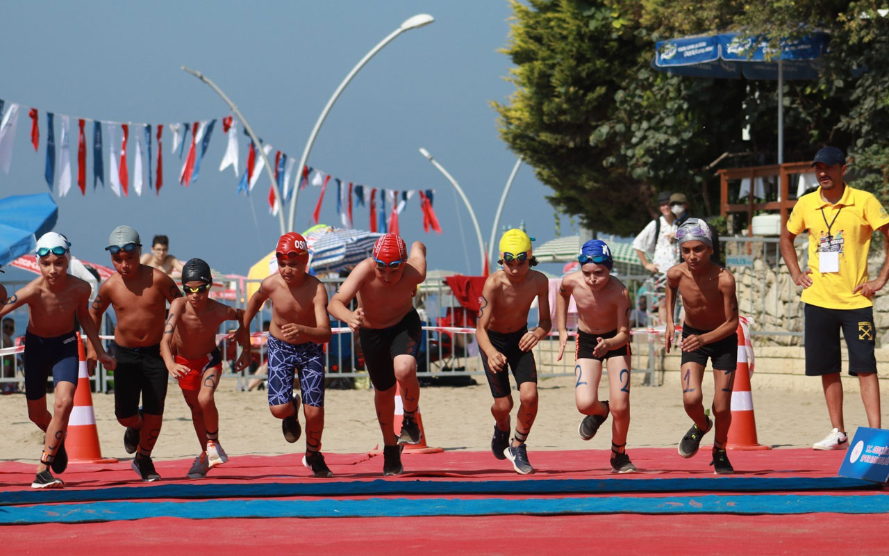 Kocaeli’de Biathle-Triathle yarışları sona erdi