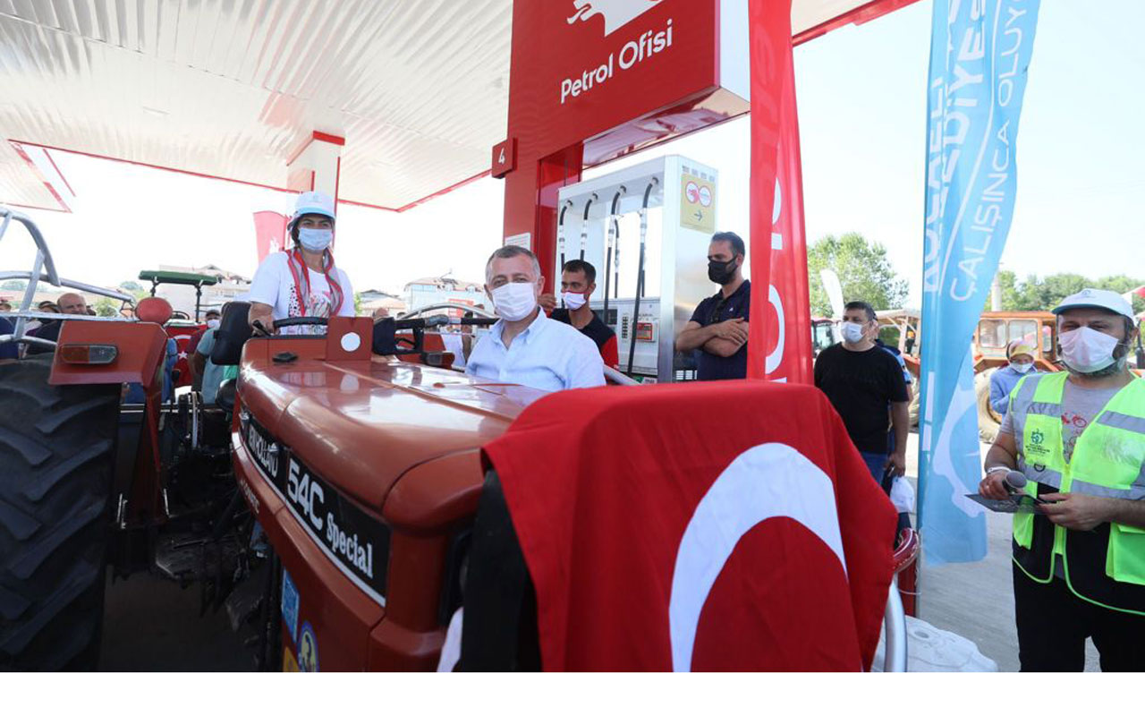 Kocaeli’de çiftçilere 2 milyon litre yakıt desteği