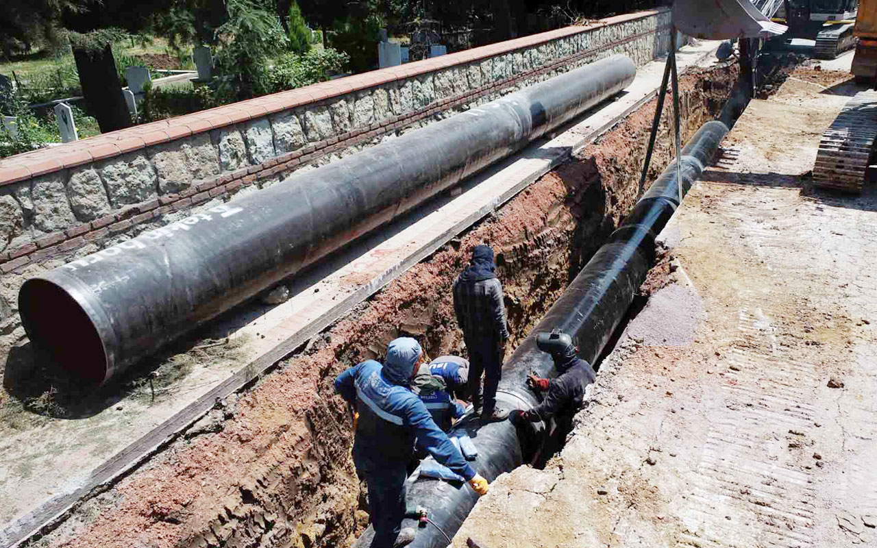 Kocaeli Karakaya içme suyu hattının yüzde 82’si tamamlandı