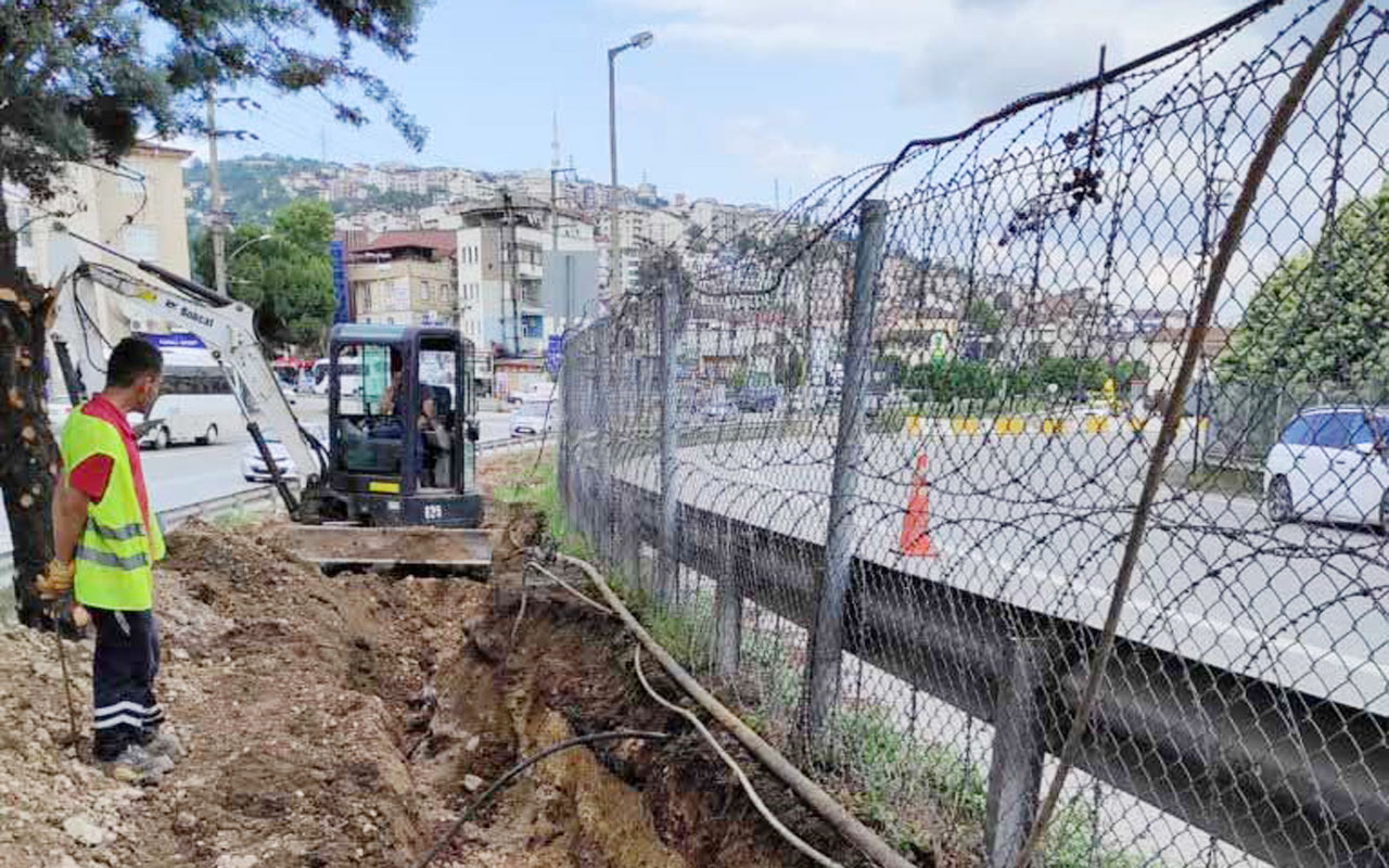 Kocaeli Kuruçeşme tramvay hattında hummalı çalışma