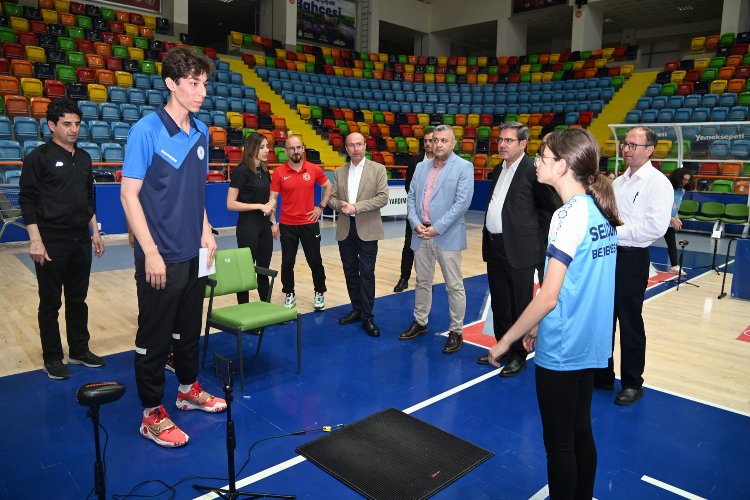 Konya Selçuklu'da sporcular seçiliyor... Demo Ölçüm Testleri başladı