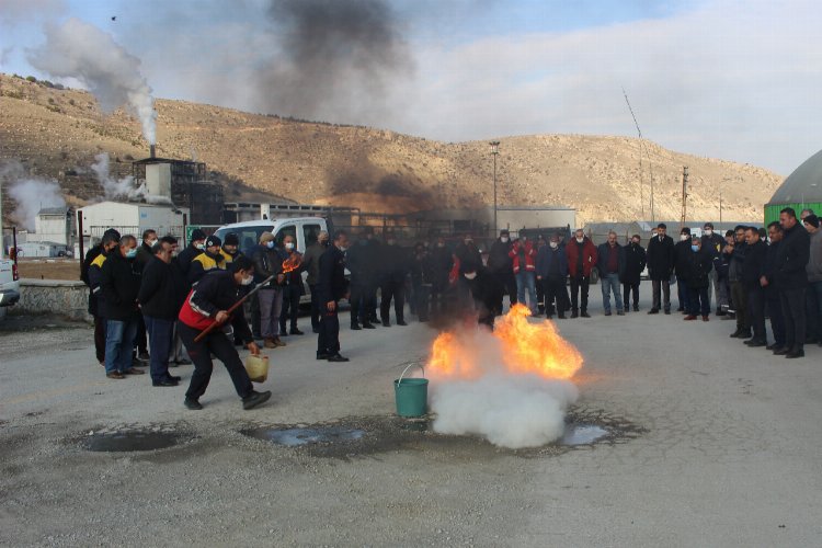 Malatya'da Yangın ve Kurtarma Eğitimi verildi 