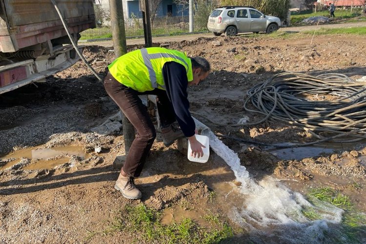 Manisa Ahmetli ilçesinde sondaj kuyusu açıldı 