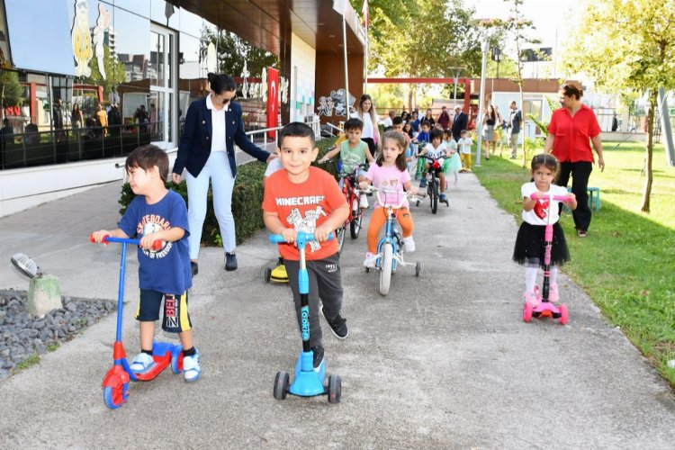 Manisalı miniklerden 'hareketlilik' farkındalığı