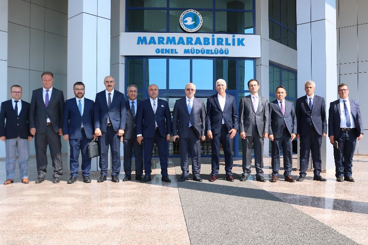 Marmarabirlik'e Ticaret Bakan Yardımcısı'ndan ziyaret