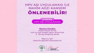 Muğla Büyükşehir Belediyesi Ücretsiz HPV Aşı Uygulaması Çalışmalarına Başladı