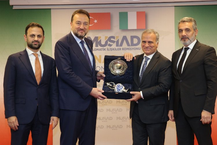 MÜSİAD İtalya ile Bursa'da ticari diplomasi köprüsü kurdu