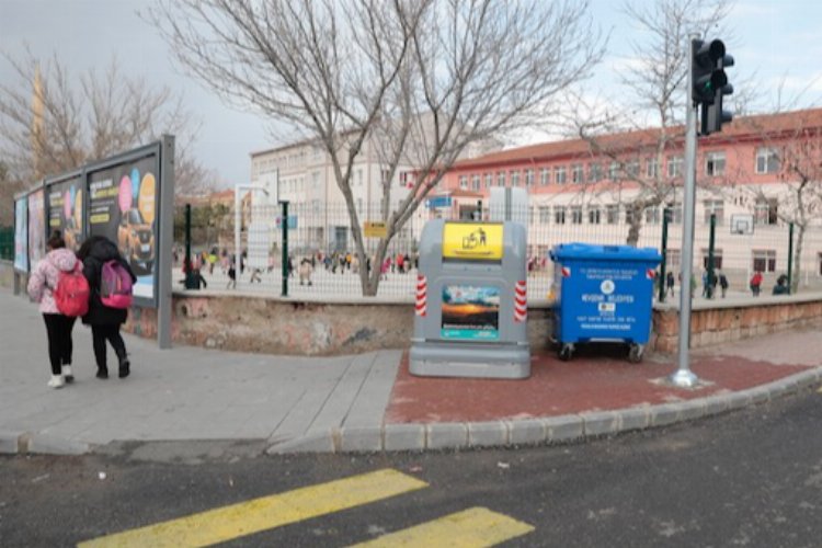 Nevşehir Belediyesi'nden yeni nesil konteynır