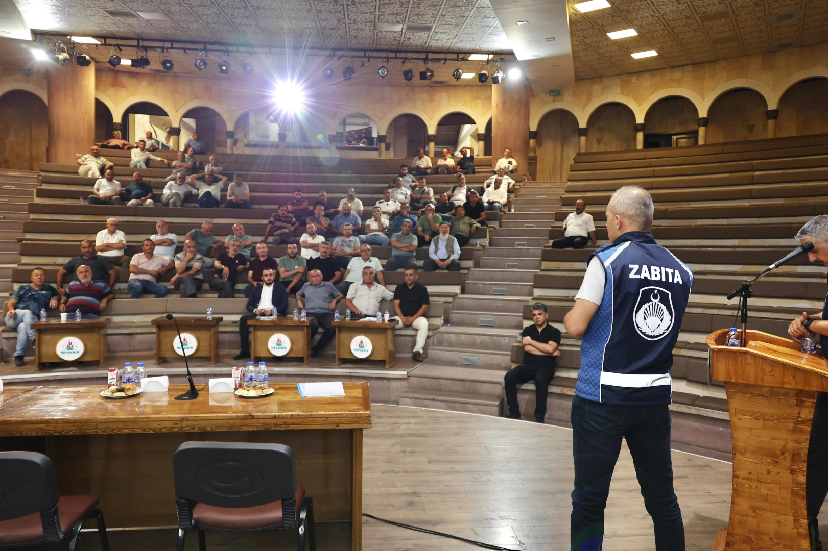 Nevşehir'de Özel halk otobüsü şoförlerine hizmet içi eğitim programı