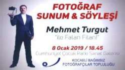 Popüler Fotoğrafçı Mehmet TURGUT, izmit'e geliyor