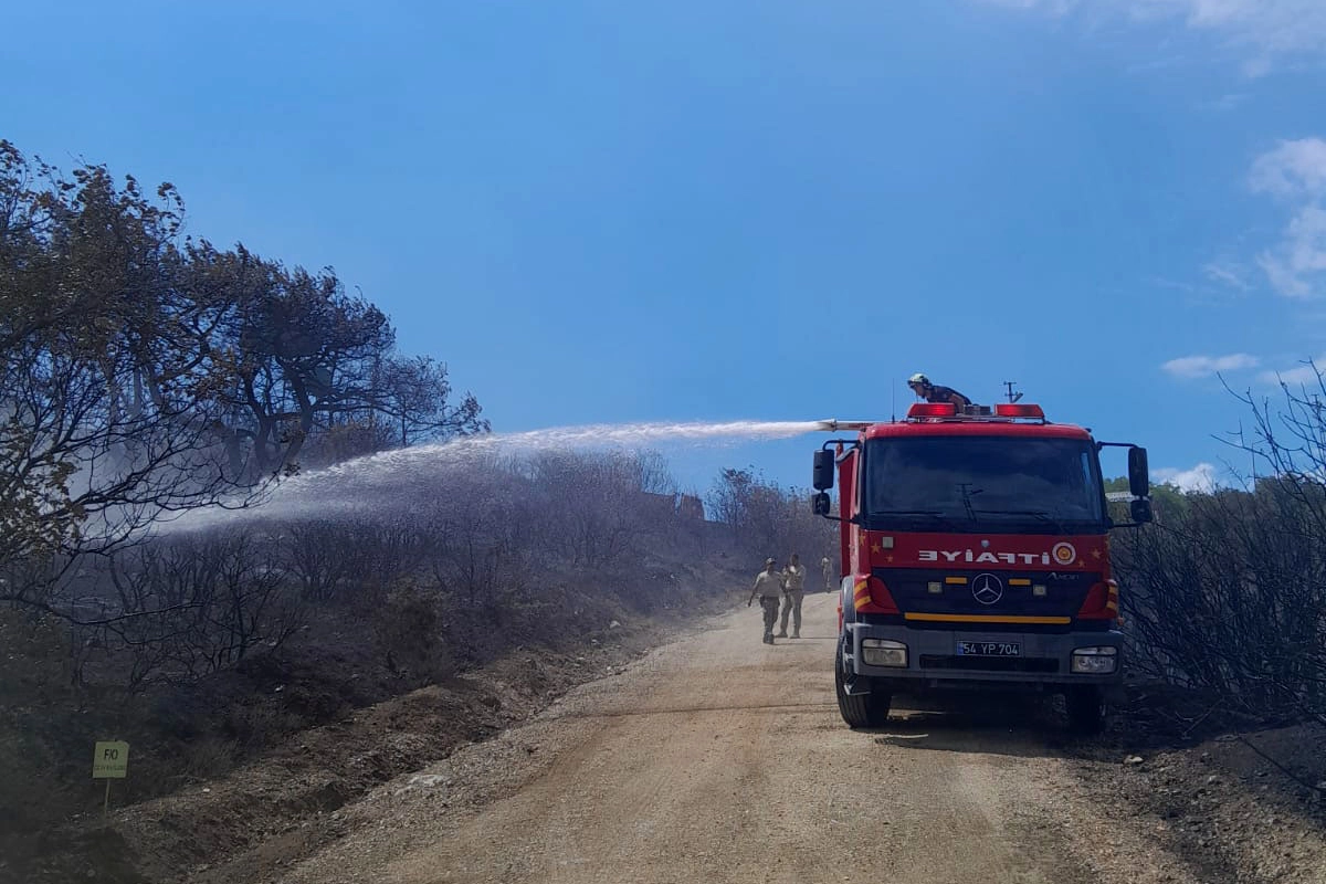 Sakarya'dan yangına müdahale açıklaması