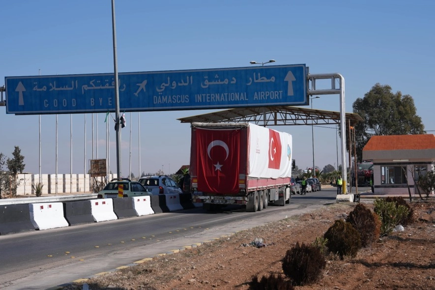 Şam Havalimanı yenileniyor... İki adet yerli üretim ARFF aracı Suriye'ye gönderildi