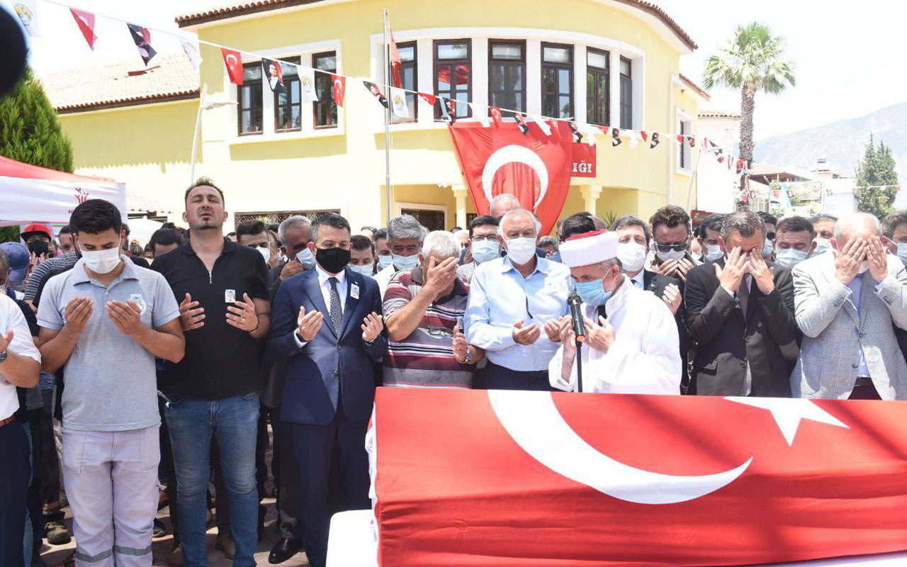 Şehit ormancı son yolculuğuna uğurlandı