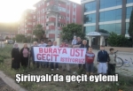 ŞİRİNYALI'DA GEÇİT EYLEMİ