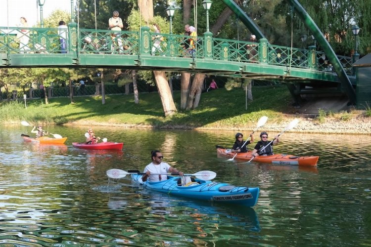 Su sporu sevenlere ücretsiz kano eğitimi