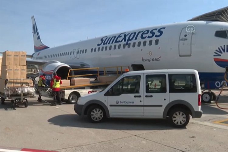 SunExpress'ten yardım uçuşu