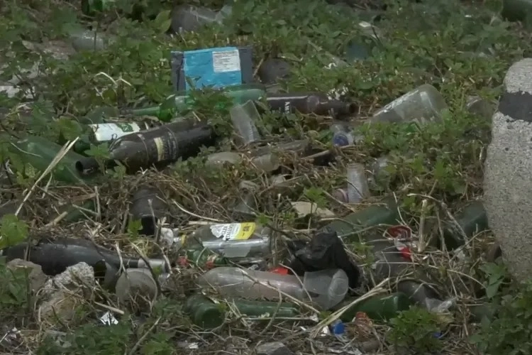 Tarihi surlar alkol ve madde bağımlılarının meskeni oldu