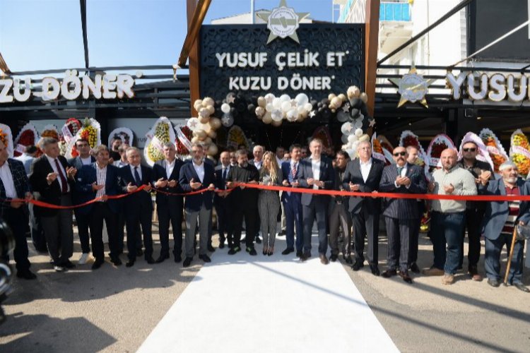 Yusuf Çelik Et Kuzu Döner'den lezzet dolu açılış