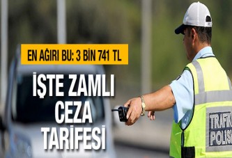 Trafik cezaları zamlandı alkolün cezası kaç lira