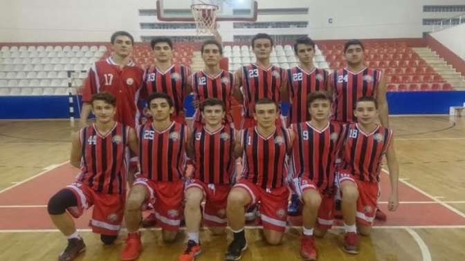 U-16 Basketbol Takımı Hedefe Yakın