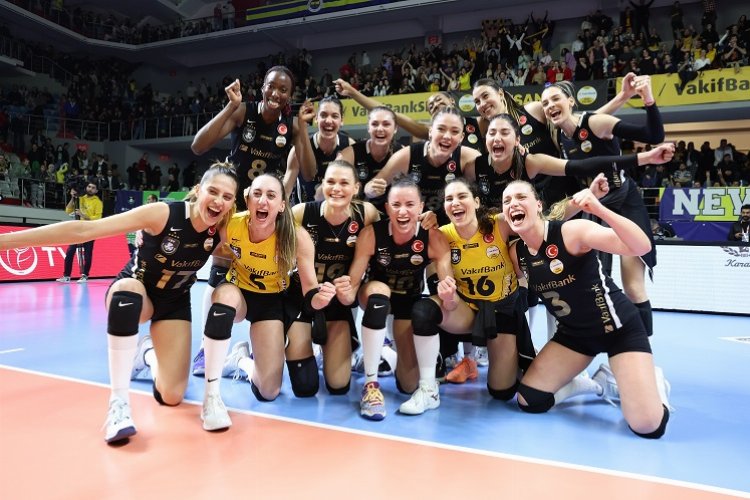 VakıfBank, CEV Şampiyonlar Ligi'nde 9. Kez finalde