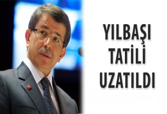 Yılbaşı tatili uzatıldı