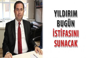 Yıldırım, bugün istifasını sunacak